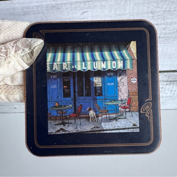 Vintage Parisian 🇫🇷 Coasters - Picture 7 of 8